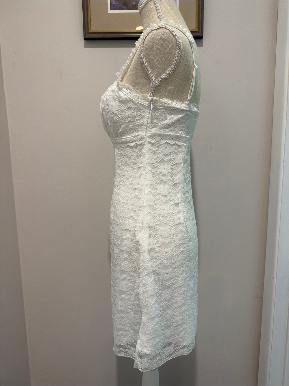 NWT Princess Polly Wignall Mini Dress White - Picture 5 of 8